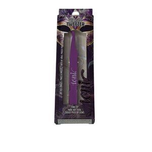 Ioni Nail Art Tweezers – Fine Tip Precision Tool for Gems – Purple